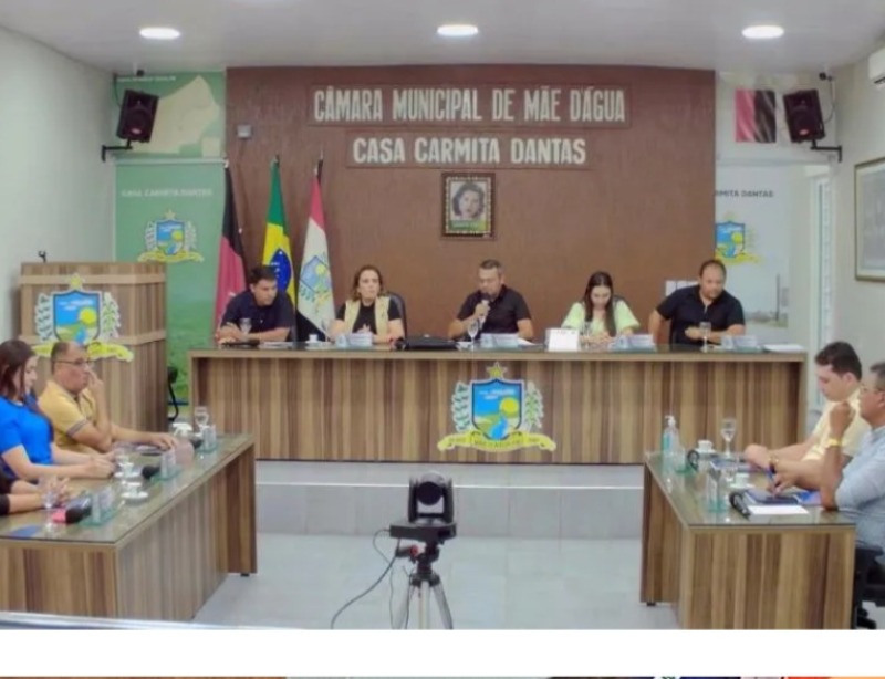 Plenrio da cmara de Me D'gua vota pela aprovao do PPA de 2026 a 2029