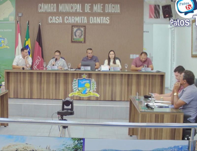 Cmara de Me Dgua realiza sesso extraordinria e aprova importante projeto em benefcio da populao