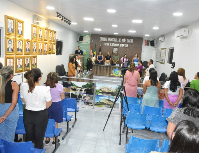 Cmara de Me dgua realiza roda de conversa do Agosto Lils com foco na valorizao das mulheres