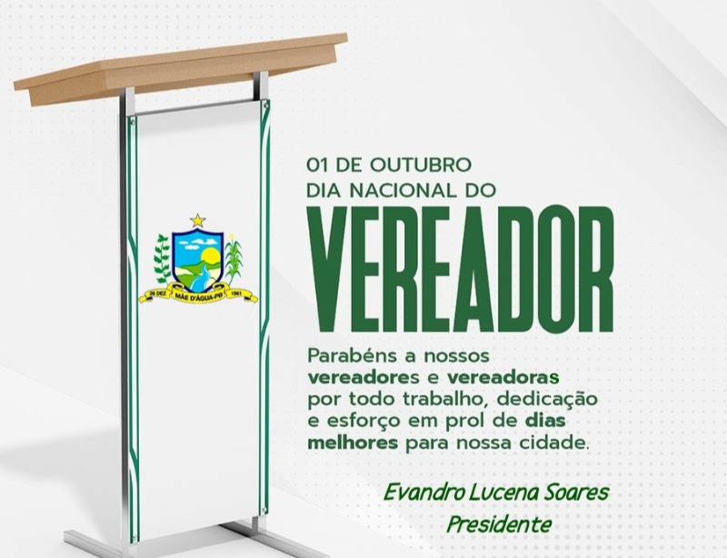 Homenagem ao dia do Vereador