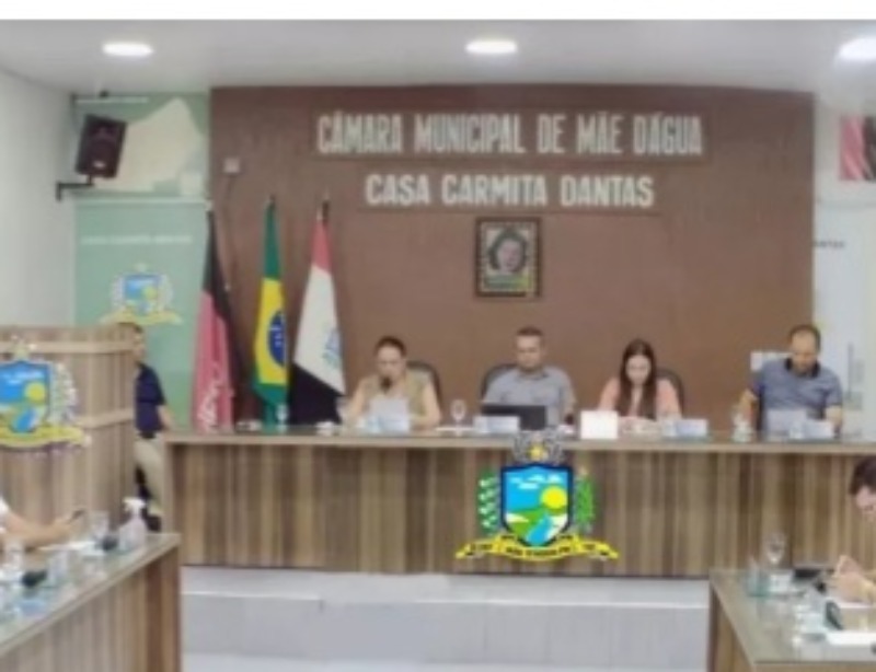 C�mara de M�e D��gua realizou mais uma sess�o ordin�ria e vereadores aprovam PL que autoriza abertura de cr�dito especial