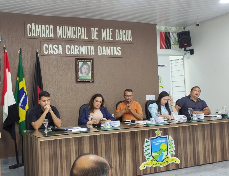 Cmara de Me Dgua aprova Sete Projetos de Lei e Dois Requerimentos durante Sesso Ordinria realizada nessa tera-feira (6)